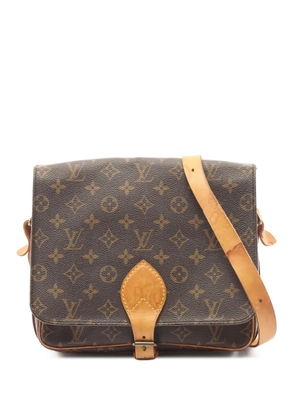 Louis Vuitton Pre-Owned 1992 GM Cartesier monogram shoulder bag - Brown