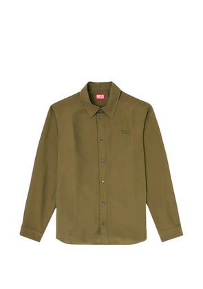 Diesel appliqué shirt - Green