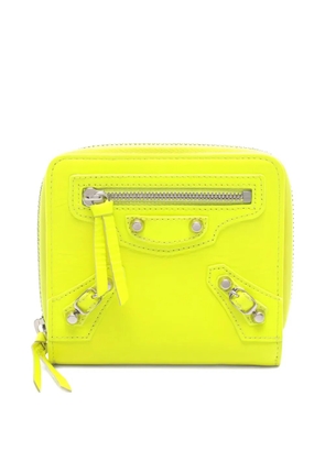 Balenciaga Pre-Owned 2010s Classic Billfold Zip Around wallet - Yellow