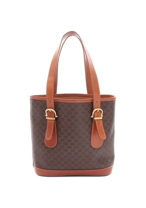 Celine Pre-Owned 2000s Macadam shoulder bag - Brown