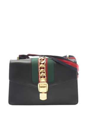Gucci Pre-Owned 2010s small Sylvie shoulder bag - Black