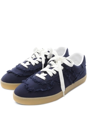 Miu Miu Pre-Owned 2020s lace-up sneakers - Blue