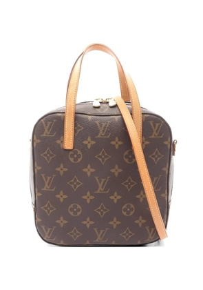 Louis Vuitton Pre-Owned 2001 Spontini Monogram leather tote bag - Brown