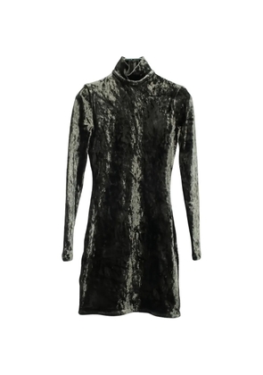 Balenciaga Pre-Owned 2000s 36 Velour dress - Green