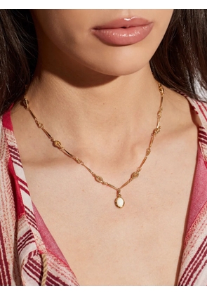 ISABEL MARANT gold-tone pendant necklace