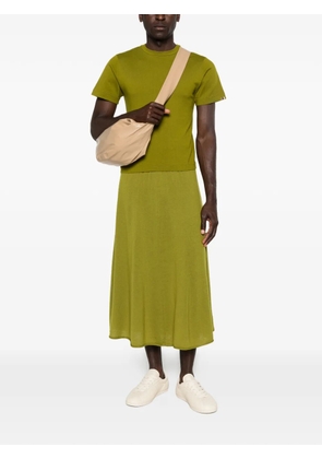 extreme cashmere Seduce ribbed midi skirt - Green