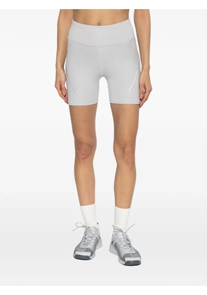 adidas by Stella McCartney logo-detail running leggings shorts - Grey
