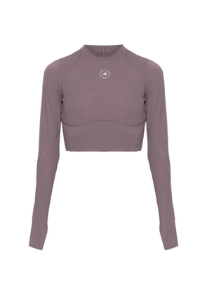 adidas by Stella McCartney long-sleeved training top - Purple