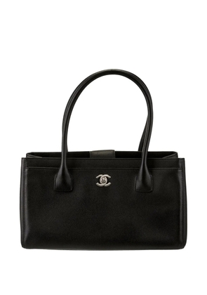 CHANEL Pre-Owned 2014 grained-leather tote bag - Black