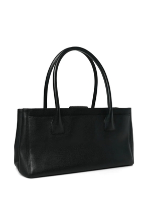 CHANEL Pre-Owned 2014 grained-leather tote bag - Black