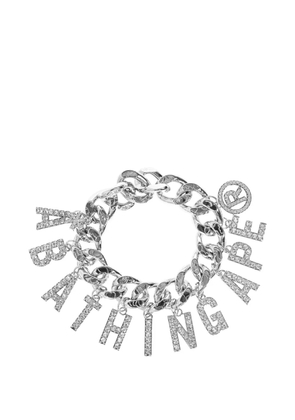 A BATHING APE® Line Camo debossed chain bracelet - Silver
