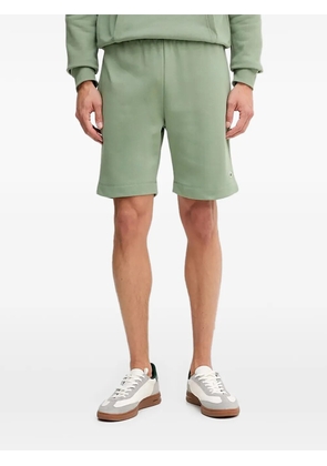 Lacoste logo-patch shorts - Green