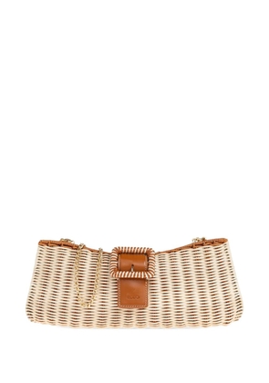 Rodo buckled clutch bag - Neutrals