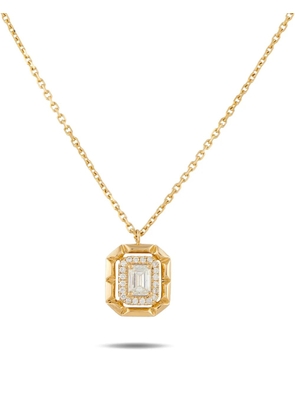 LB Exclusive diamond-pendant necklace - Gold