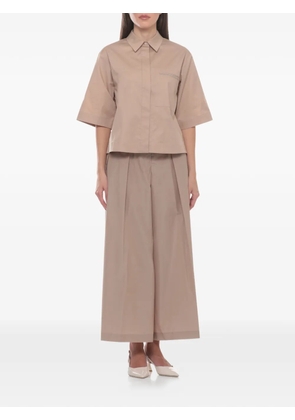 Peserico pocket detail shirt - Neutrals