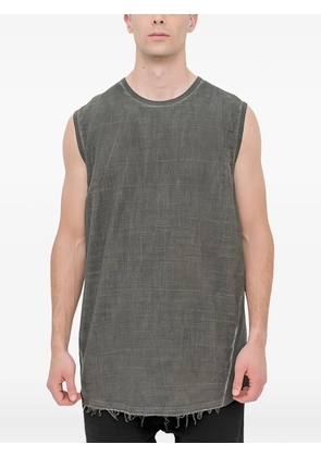 69 BY ISAAC SELLAM crew-neck tank top - Grey