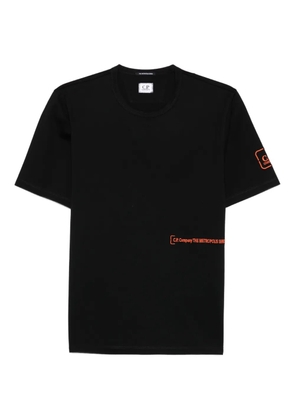 C.P. Company graphic-print cotton T-shirt - Black