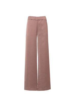 D.Exterior elasticated palazzo pants - Neutrals