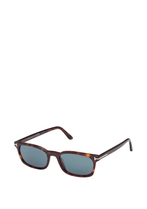 TOM FORD Eyewear rectangle-frame sunglasses - Brown
