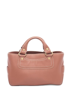 Celine Pre-Owned 2000s Boogie leather tote bag - Brown