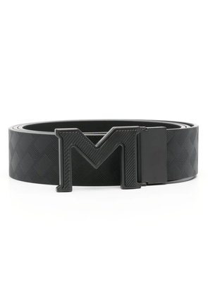 Montblanc M Buckle Extreme 3.0 leather belt - Black