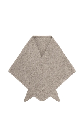 Emerson Renaldi knitted scarf - Neutrals