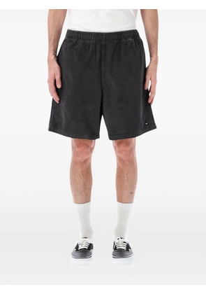 Obey Horizon corduroy elasticated shorts - Black