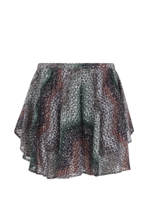 Missoni sequin mini skirt - Grey