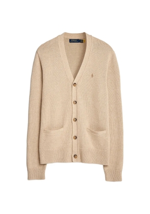 Polo Ralph Lauren logo-detail cardigan - Neutrals