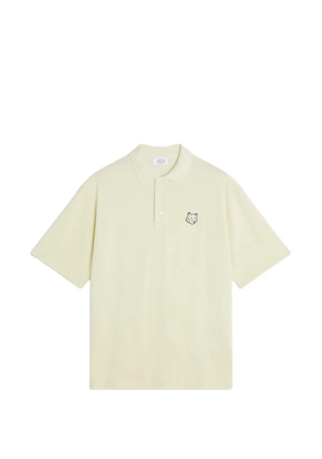 Maison Kitsuné embroidered polo shirt - Green