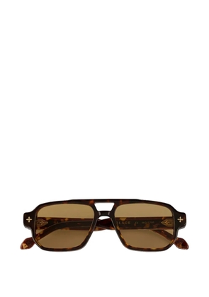Dyrka browline sunglasses - Brown