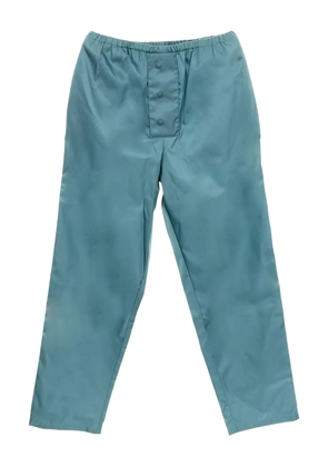 Prada Pre-Owned 20s back patch pocket trousers - Blue