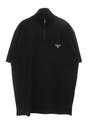 Prada Pre-Owned 2010s logo polo shirt - Black