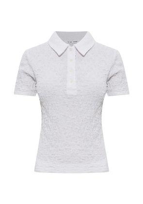 SAMSOE SAMSOE Sadaisy collared polo top - White