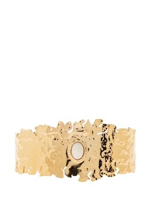 ISABEL MARANT textured bracelet - Gold