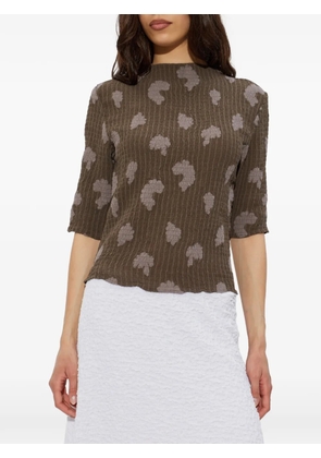 SAMSOE SAMSOE Safrida floral-print top - Brown
