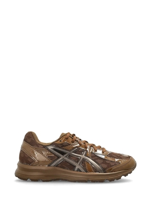 ASICS logo laced sneakers - Brown