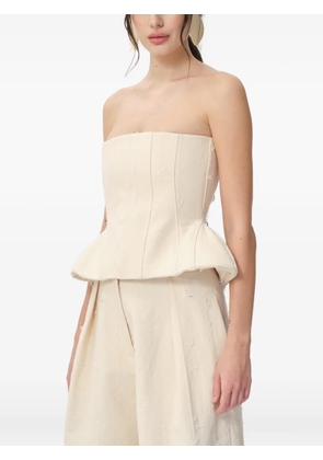 CONCEPTO fringe corset - Neutrals