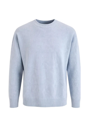 JURTA ribbed sweater - Blue