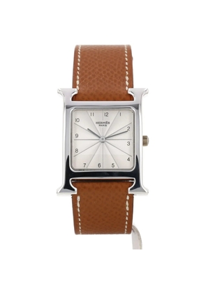 Hermès Pre-Owned 2010's Heure H 35mm watch - Silver