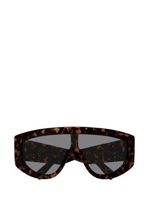 Gucci Eyewear geometric-frame sunglasses - Brown