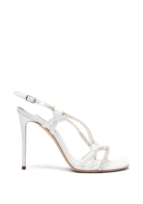 Casadei Julia Itaca leather sandals - White