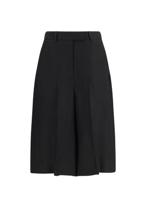 Lardini belt-loop bermuda shorts - Black