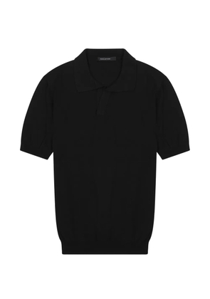 Tagliatore polo-collar T-shirt - Black