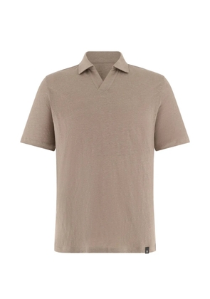Boggi Milano polo-collar T-shirt - Neutrals