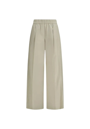 Brunello Cucinelli elasticated palazzo pants - Neutrals