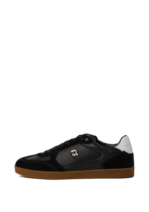Karl Lagerfeld Ikon NFT Kandidate leather sneakers - Black