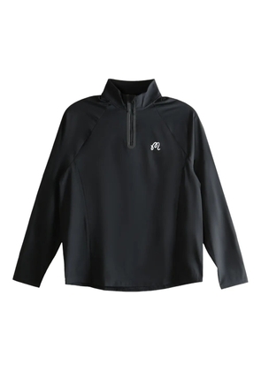 Malbon Golf zip-up sweatshirt - Black