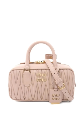 Miu Miu Pre-Owned 2020s leather tote bag - Neutrals