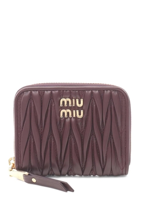 Miu Miu Pre-Owned 2020s leather wallet - Red